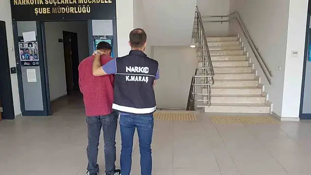 Kahramanmaraş'ta uyuşturucu hükümlüsü yakalandı