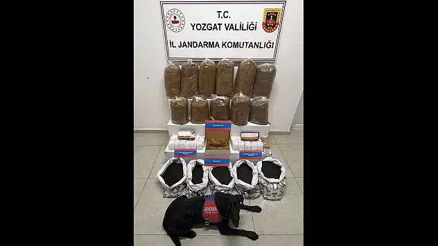 1340 adet makaron ele geçirildi