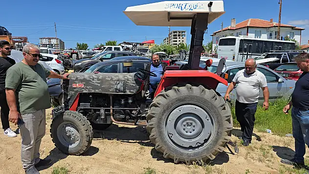 17 yıl önce çalınan traktörler Yozgat'ta ortaya çıktı