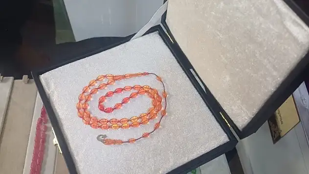 1920 öncesi Osmanlı kehribarı Kayseri'de vitrinde!