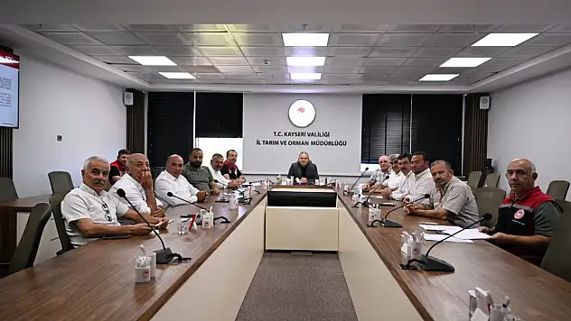 2027 yılı başvuruları başlamıştı: Tarım ve Orman İl Müdürlüğünde kritik toplantı!