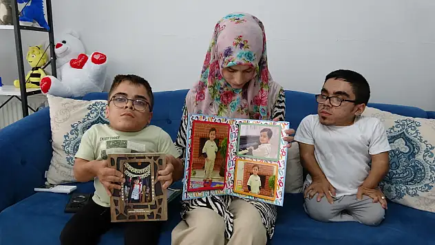 3 engelli çocuğuna bakan annenin yürek burkan mücadelesi