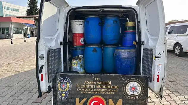 49 bin litre sahte akaryakıt ele geçirildi, bir şüpheli tutuklandı