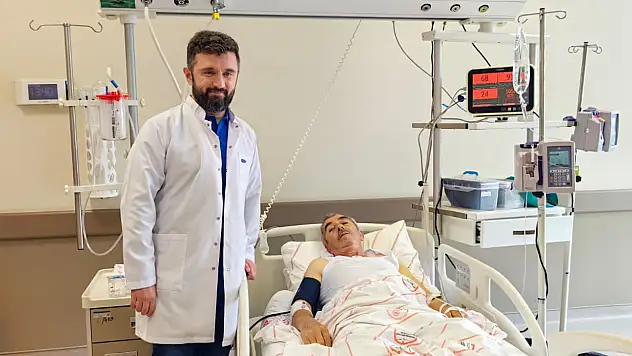 60 kez kalbi şokladı! Bakın sağlığına nasıl kavuştu?