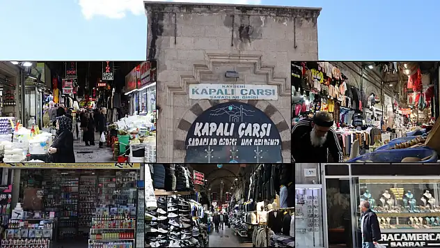800 yıllık tarihi Kapalı Çarşı, ticaretteki canlılığı ile alışverişe yön veriyor