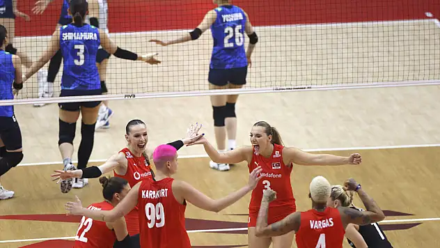 A Milli Kadın Voleybol Takımı, tarihinde bir ilki gerçekleştirdi!