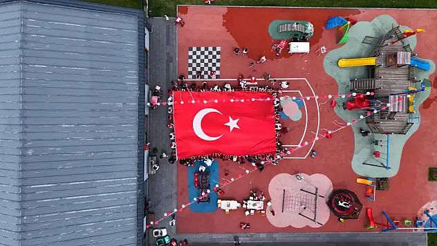 A Milli Takıma bir destek de Kayserili miniklerden geldi!