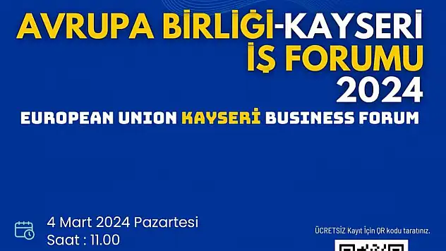 AB ve Türkiye Ekonomik İlişkileri Kayseri'de Tartışılacak