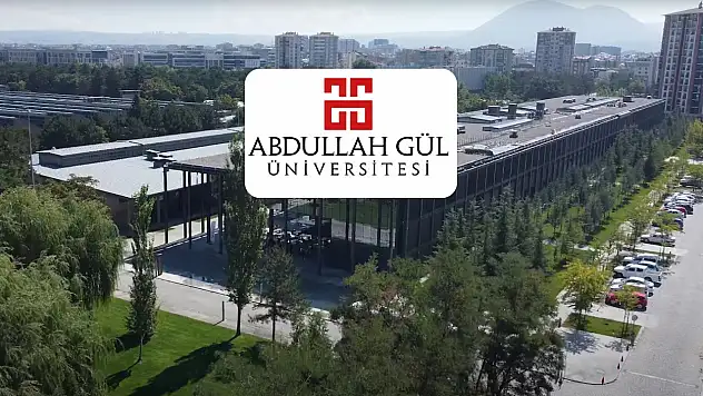 Abdullah Gül Üniversitesi sözleşmeli personel alımı gerçekleştirecek!