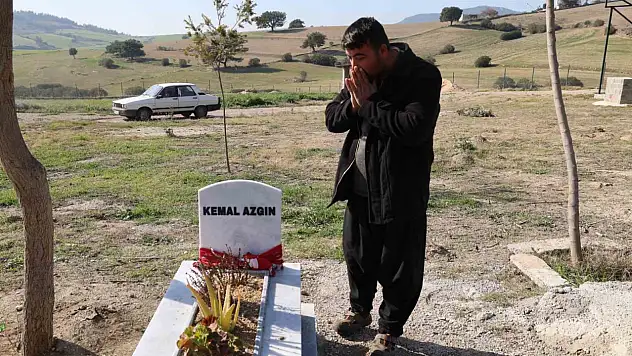 Maganda kurşunuyla ölen Kemal'in babası karne gününde mezara gitti