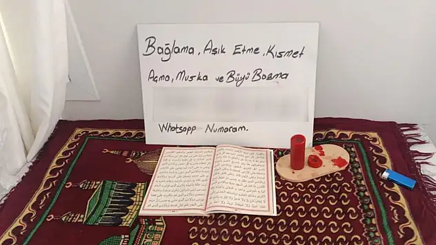 'Büyü bozma' vaadiyle işlem başına 15 bin TL alan dolandırıcılık şebesi çökertildi!