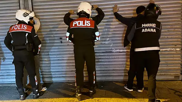 Adana'da 20 şahıs suçüstü yakalandı