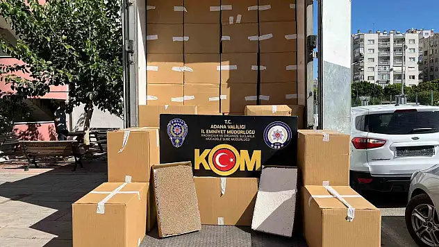 17 milyon TL değerinde kaçak sigara ele geçirildi