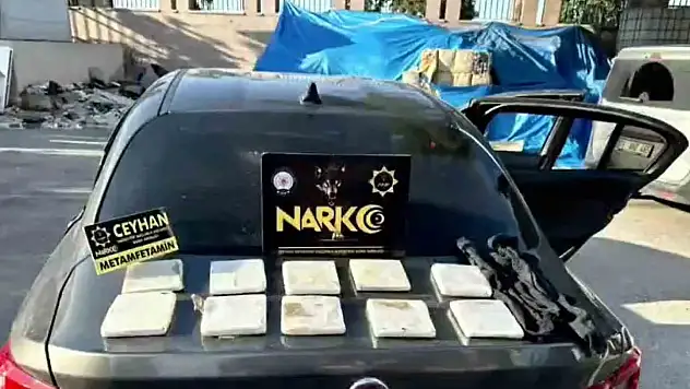 Adana'da zehir tacirlerine operasyon: 2 kilo 95 gram metamfetamin ele geçirildi