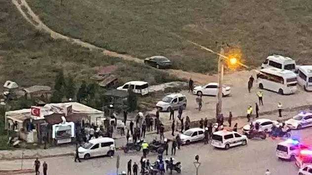 Dolmuşçular kavga etti!