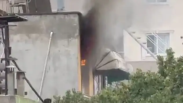 Adana'da bir evde yangın çıktı