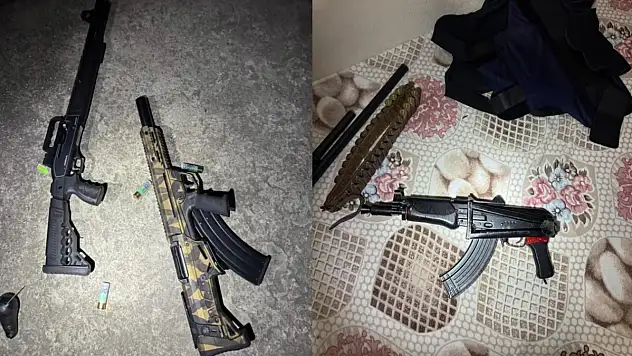 Adana'da 5 adrese operasyon - Çok sayıda mühimmat ele geçirildi!