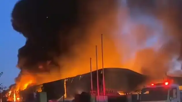 Adana'da geri dönüşüm fabrikasında yangın!