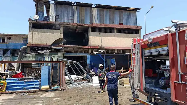 İş yerinde tüp patladı: 3 yaralı