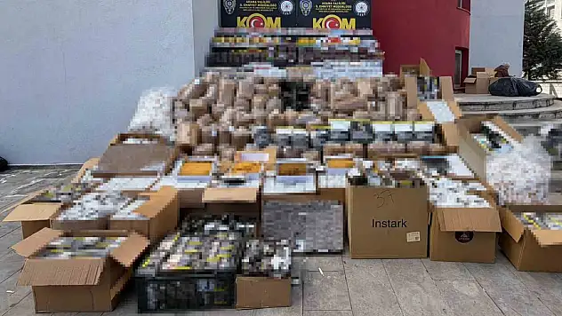 Adana'da kaçakçılık operasyonu: Çok sayıda şahıs gözaltına alındı!