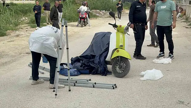 Adana'da motosiklete silahlı saldırı!