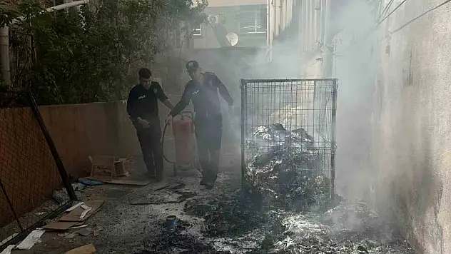 Adana'da polis ekiplerinin müdahalesi faciayı önledi