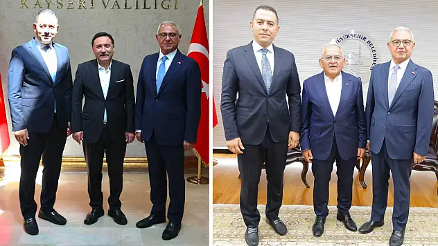 Adana'da sanayi sektörüne yön veren Kayserili isim memleketinde: Ziyaretlerde neler konuşuldu?