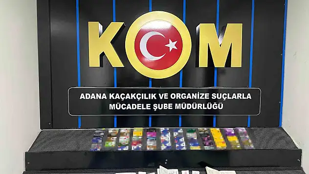 Adana'da operasyon: 59 banka ve kredi kartı ele geçirildi