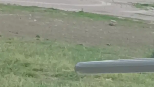 Tüfekle sopayla kavga ettiler