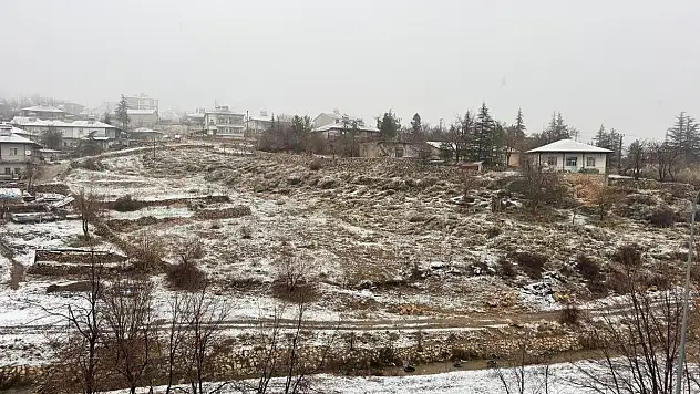 Adana'da kış kendini gösterdi