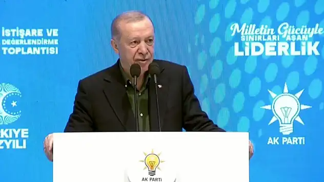 AK Parti'de geri sayım bitti – Cumhurbaşkanı Erdoğan'ın konuşması başladı!