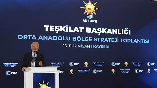 AK Parti Genel Başkanvekili Elitaş'tan Kayseri'de asgari ücrete ara zam açıklaması!