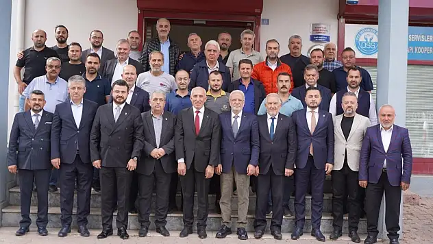 AK Parti heyetinden Kayseri Oto Sanatkârlar Odası'na ziyaret