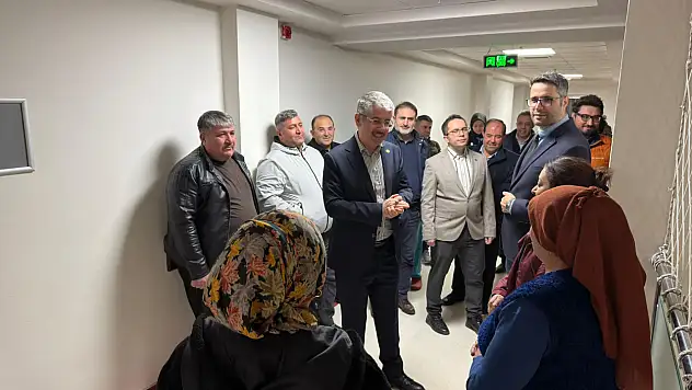 AK Parti'li Çopuroğlu'ndan gönüllere dokunan ziyaret!