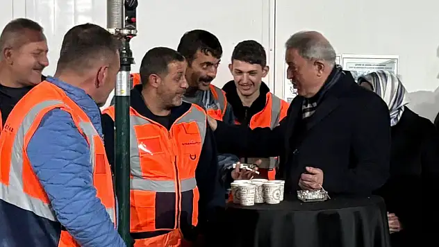 Akar'dan hızlı tren şantiyesine ziyaret