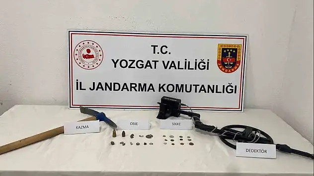 23 adet tarihi obje ele geçirildi