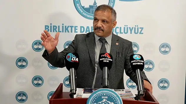 Ali Hızar, Avrupa'da ve Kayseri'de faaliyet gösteren iş insanlarına çağrıda bulundu!