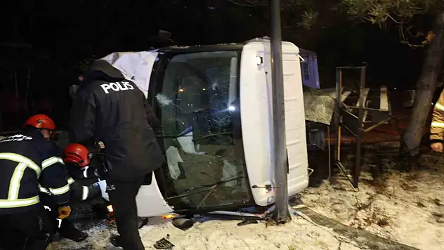 Nevşehir'de alkollü sürücüye, sürücü olduğunu polisler hatırlattı