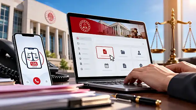 Alo Adalet 135 için yeni dönem! Başvurular artık UYAP Vatandaş Portalı'ndan yapılabilecek