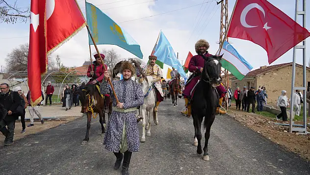 Altay köyünde Nevruz coşkusu