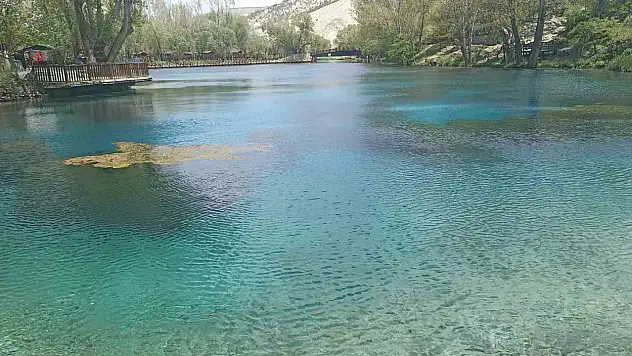 Türkiye'nin nazar boncuğu Gökpınar Gölü'nde su seviyesi rekor kırdı