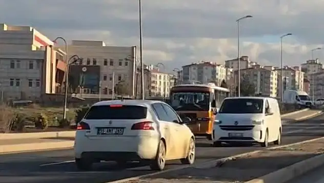 Polatlı'da Ters Şerit İhlaline Ağır Ceza