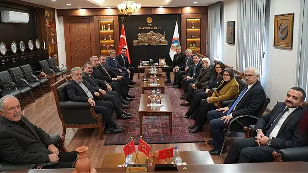 Ankara'dan Kayseri'ye kritik ziyaret: Masada ne vardı?