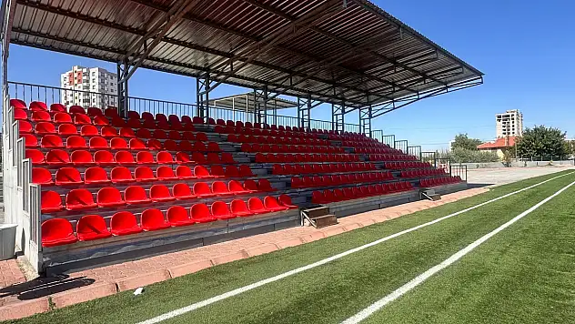 Argıncık Stadı'nda kapasite arttı, tribünler yenilendi