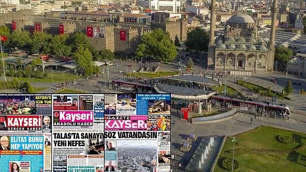 Argıncık, Talas, Elitaş… - İşte Kayseri Gazetelerinde 9 Nisan Perşembe gündemi!