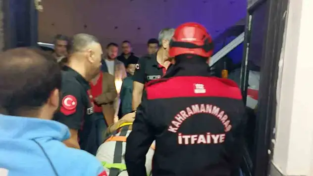 6. kattan yere çakılan asansörde 1 kişi yaralandı