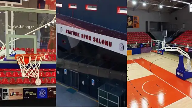 Atatürk Spor Salonu'nda yenileme çalışmaları tamamlandı