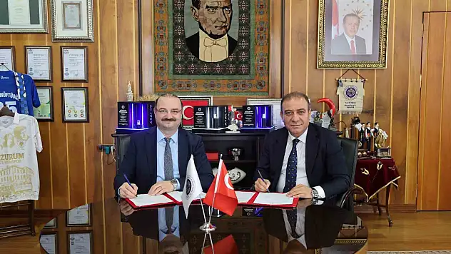 Atatürk Üniversitesi'nden tarihi promosyon anlaşması