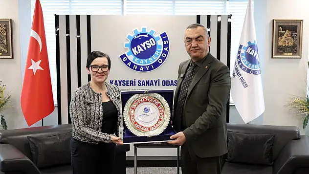 Avusturya Büyükelçisi Juen'den KAYSO'ya ziyaret!