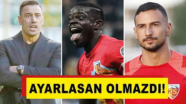 Ayarlasan olmazdı, üçü bir arada - Kayserispor'un üç eski ismi Başakşehir'de buluştu